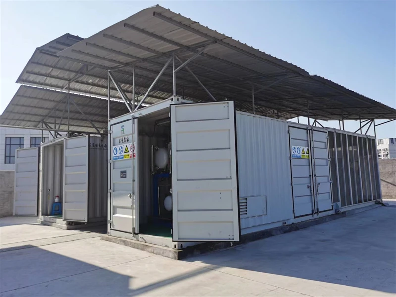 Planta d'hidrogen en contenidors