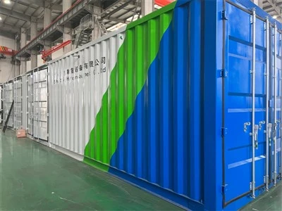 Producció d'hidrogen verd en contenidors