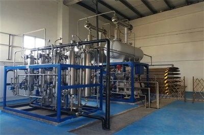 Fabricació d'hidrogen en un contenidor